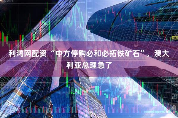 利鸿网配资 “中方停购必和必拓铁矿石”，澳大利亚总理急了